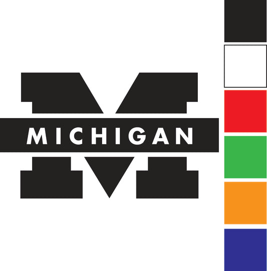 Michigan Logo Decal