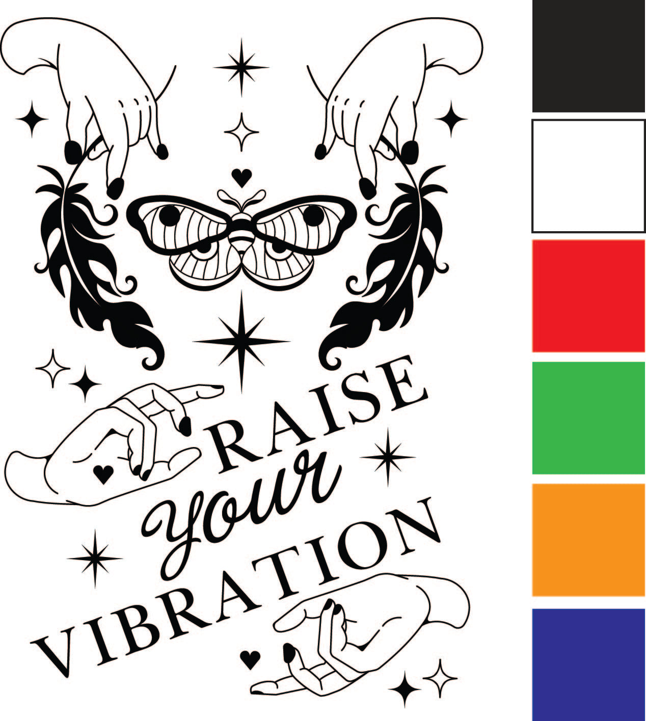 Raise Your Vibration Decal