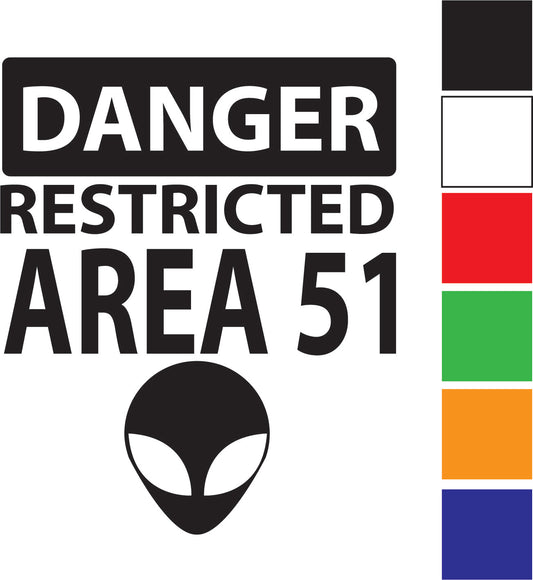 Area 51 Decal