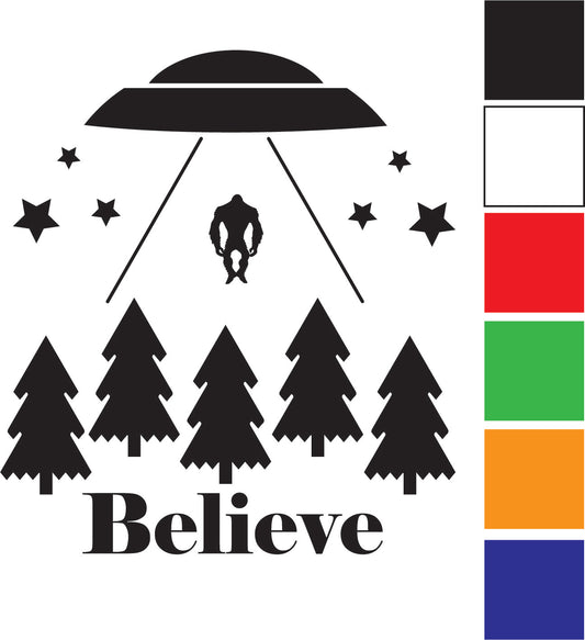 Believe Decal