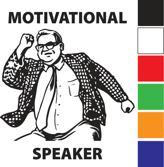 Matt Foley Motivational Speaker Decal