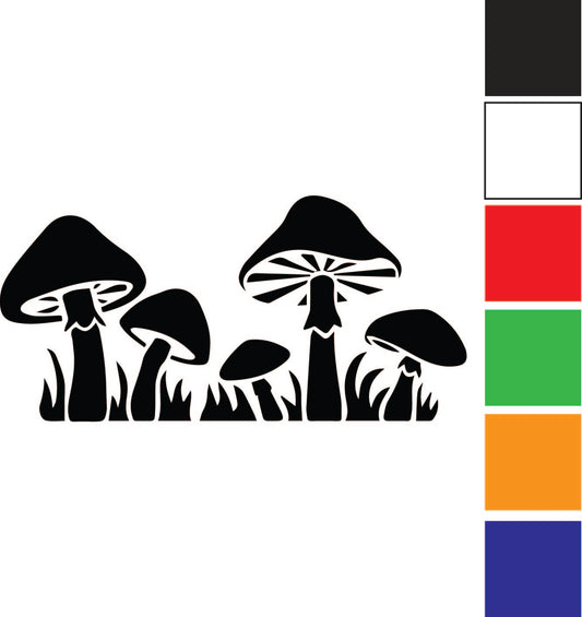 Mushroom Decal