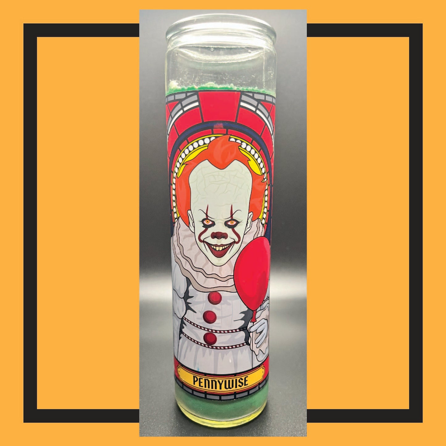 Horror Villain Prayer Candle