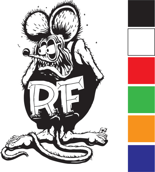 Rat Fink Decal