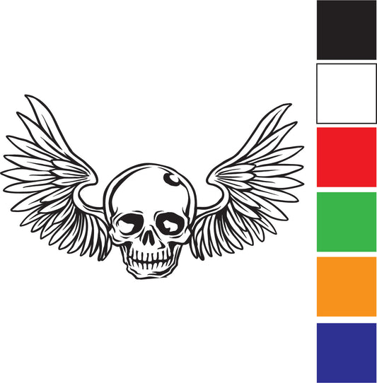 Skull 69 Decal