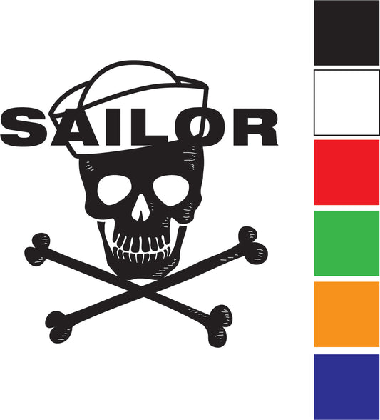 Skull 80 Decal