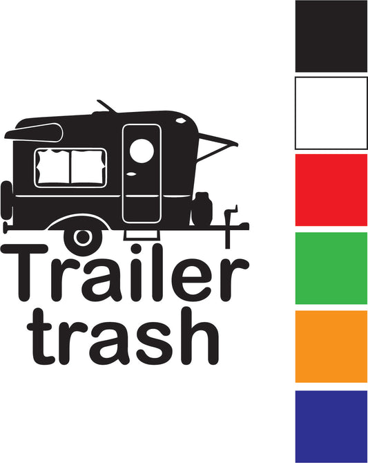 Trailer Trash Decal