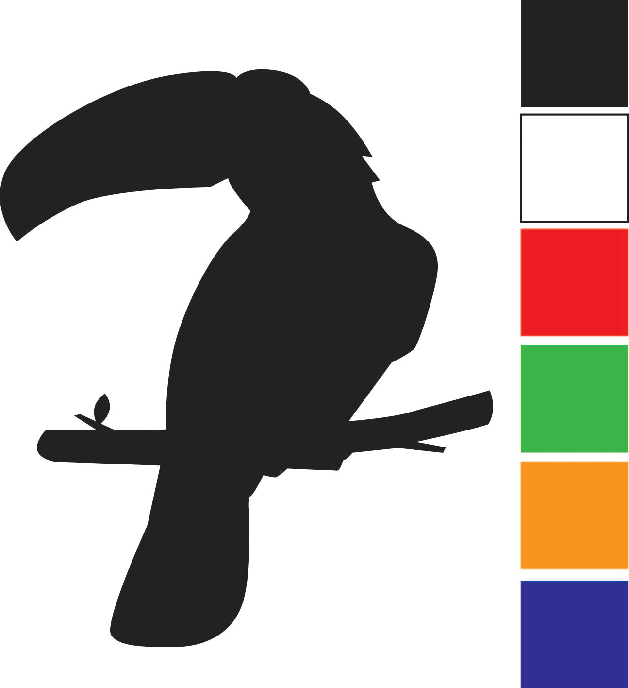 Toucan Decal